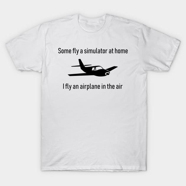 I fly an airplane T-Shirt by juliascornershop